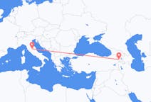 Loty z Erywań, Armenia do Perugii, Włochy