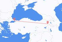 Lennot Istanbulista, Turkki Iğdıriin, Turkki