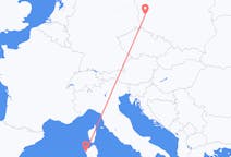 Flights from Zielona Góra, Poland to Alghero, Italy