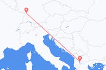 Flights from Karlsruhe to Ohrid