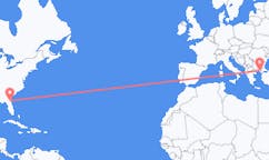 Flyrejser fra Jacksonville, USA til Alexandroupoli, Grækenland