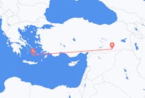 Flights from Santorini, Greece to Mardin, Turkey