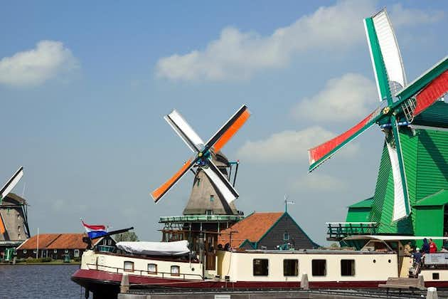 Excursion d'une journée d'Amsterdam aux moulins à vent de Zaanse Schans et à Volendam