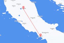 Flights from Naples, Italy to Perugia, Italy