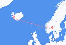 Flights from Reykjavik in Iceland to Oslo in Norway