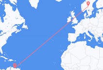 Flights from from Caracas to Rörbäcksnäs
