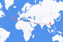 Flights from Haiphong, Vietnam to Ponta Delgada, Portugal