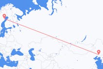 Flüge von Shenyang, China nach Skellefteå, Schweden