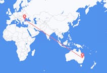 Flights from Moree, Australia to Constanța, Romania