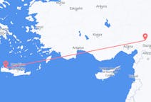 Fly fra Kahramanmaraş til Khania