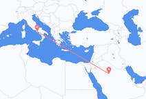 Flights from Ha il, Saudi Arabia to Naples, Italy