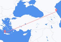 Vluchten van Machatsjkala, Rusland naar Chania, Griekenland