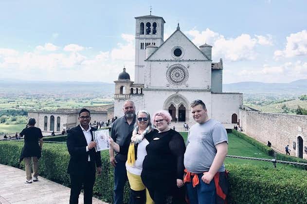 Assisi ShoreExcursion Déjeuner gastronomique et vin inclus depuis le port de croisière de Civitavecchia