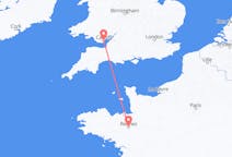 Flyg från Rennes, Frankrike till Cardiff, Wales