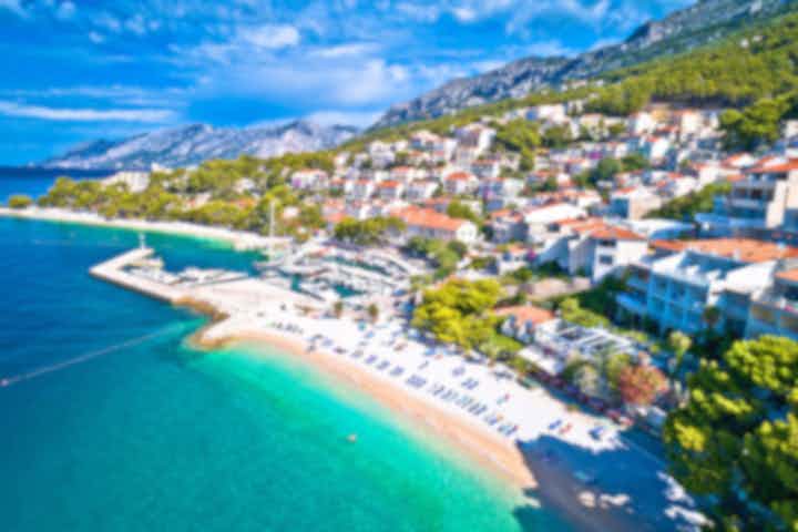 Pensionen in Makarska, Kroatien