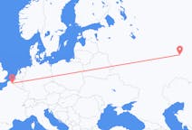 Flights from Nizhnekamsk, Russia to Lille, France