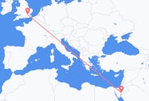 Flights from Aqaba, Jordan to London, the United Kingdom