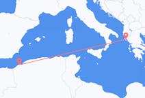 Lennot Oranista Korfulle