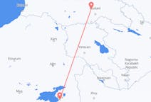 Flüge von Tiflis, Georgien nach Van, die Türkei