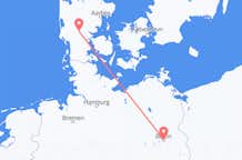 Flyreiser fra Billund, Danmark, til Berlin, Danmark
