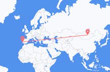 Flights from Ulaanbaatar to Lisbon