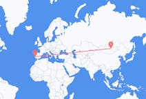 Flights from Ulaanbaatar, Mongolia to Lisbon, Portugal