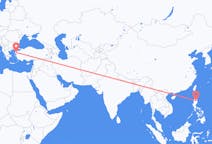 出发地 菲律宾土格加劳目的地 土耳其埃德雷米特的航班