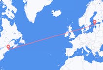 Flights from Boston, the United States to Kardla, Estonia