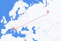 Flyg från Nizjnevartovsk till Rom