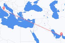 Loty z Ras al-Chajma, Zjednoczone Emiraty Arabskie do Rzymu, Włochy