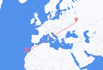 Flights from Fuerteventura, Spain to Lipetsk, Russia