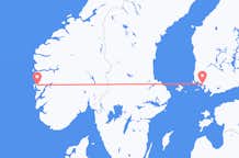 Flyreiser fra Åbo, til Bergen