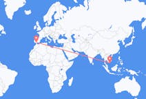 Flights from Côn Sơn Island to Seville