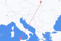 Flights from Trapani, Italy to Rzeszów, Poland