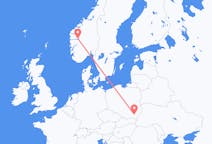 Flights from Sogndal, Norway to Rzeszów, Poland