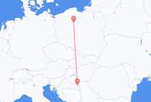 Flyg från Bydgoszcz, Polen till Osijek, Kroatien