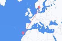 Flyrejser fra Lanzarote til Göteborg