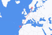 Vuelos de Lanzarote, España a Gotemburgo, Suecia