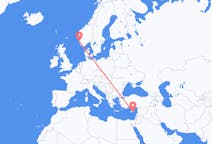 Flights from Haugesund to Larnaca