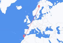 Flights from Essaouira, Morocco to Vilhelmina, Sweden