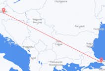 Flyrejser fra Zagreb til Istanbul