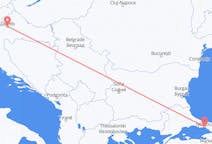 Flüge von Zagreb, Kroatien nach Istanbul, die Türkei