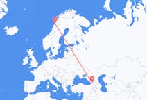 Flights from Kutaisi, Georgia to Bodø, Norway