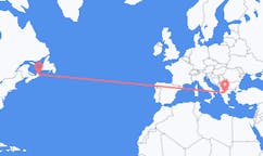 Flights from Sydney, Canada to Kozani, Greece