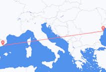 出发地 罗马尼亚从 康斯坦察目的地 西班牙巴塞罗那的航班