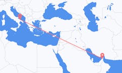 Flights from Ras al-Khaimah, United Arab Emirates to Bari, Italy