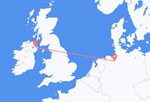 Flyreiser fra Bremen, Tyskland til Belfast, Nord-Irland