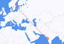 Flyreiser fra Goa, til Stockholm
