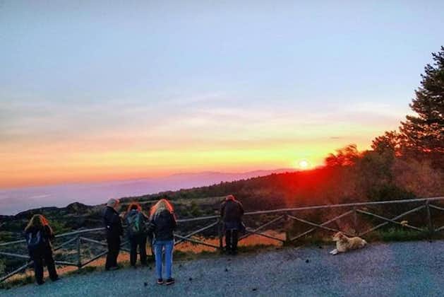 Sunset Trekking on Mount Etna