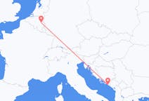Fly fra Liège til Dubrovnik